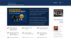 Desktop Screenshot of misuniversity.com